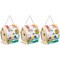Toysmith Beetle & Bee Paint A Bird Base - DIY Kid Art Craft Outdoor Birdhouse Kit - 3 Pack